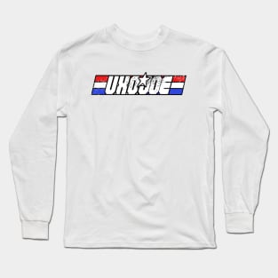 U.X.O. JOE, a real grid hero, weathered Long Sleeve T-Shirt